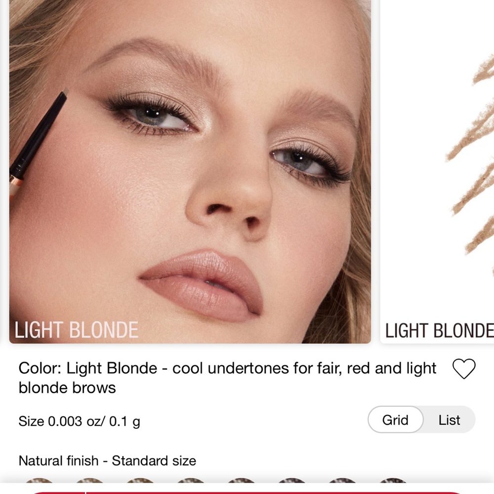 NEW charlotte tilbury brow lift brow pencil - Picture 4 of 9